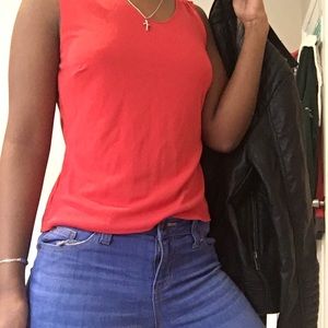 Red LOFT tank top